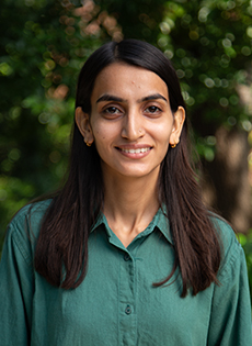 A portrait of Divya Rana